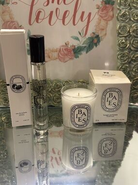 Diptyque Baies Candle Duo